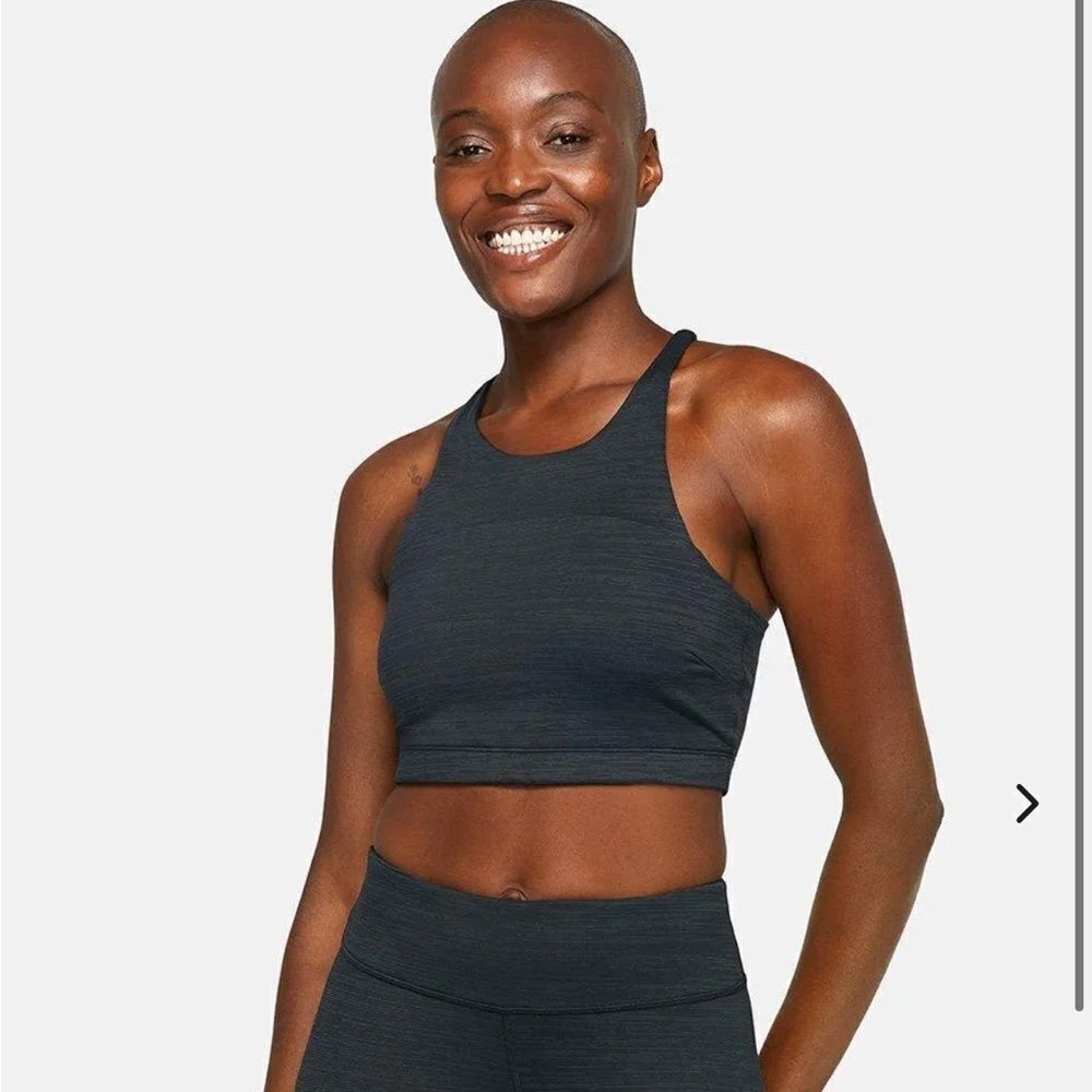 EUC WOMENS MEDIUM OUTDOOR VOICES TECH SWEAT CROP TOP